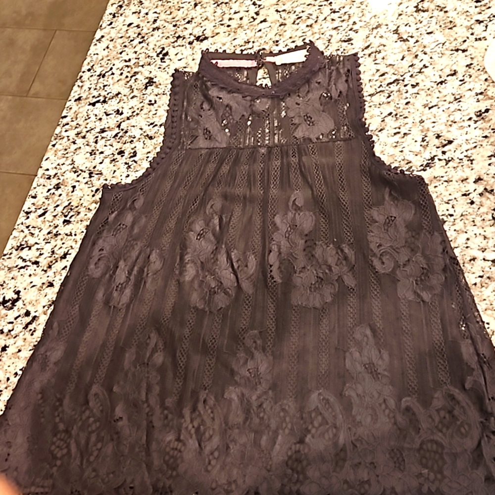 ALTAR'D STATE, sleeveless, lace top
